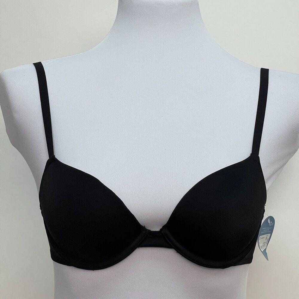 Arizona Body T-shirt Bra Micro Black 34A Underwire